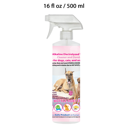 JJJee® Safe cleaner and odor remover for dogs, cats, and animals (Pink) 16oz